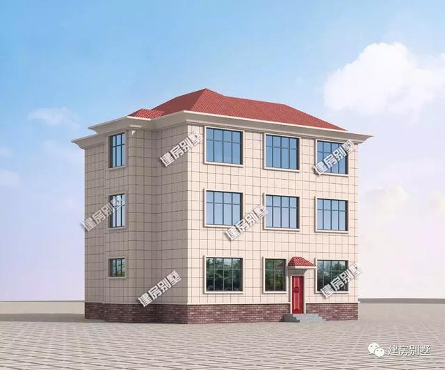 12×12米別墅設計圖，鄉下有別墅，養老度假好去處。