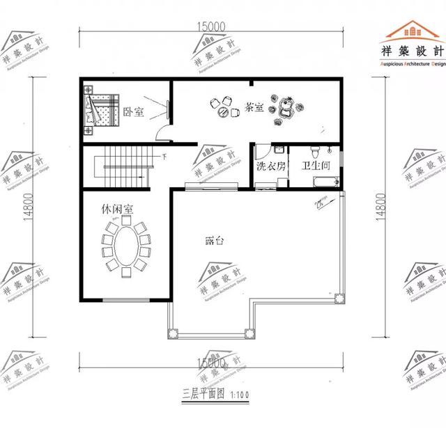 歐式風格別墅設計圖 ，造價低廉，經濟實用型別墅。