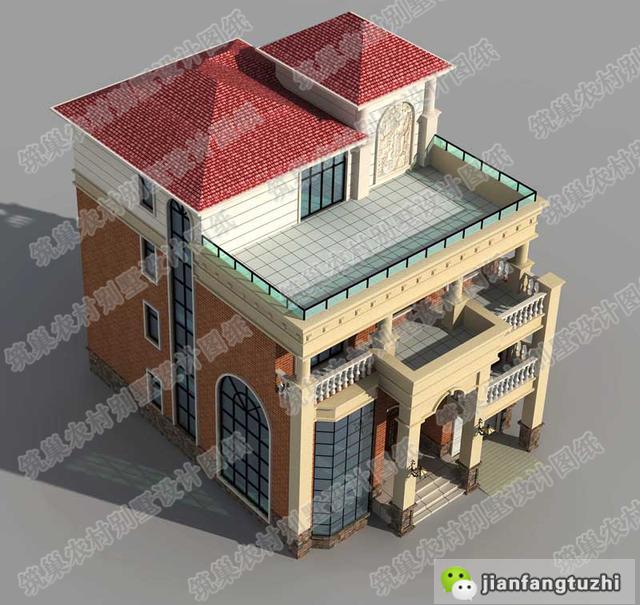 三層半四層別墅設計圖，多功能設計，讓您滿意入住。