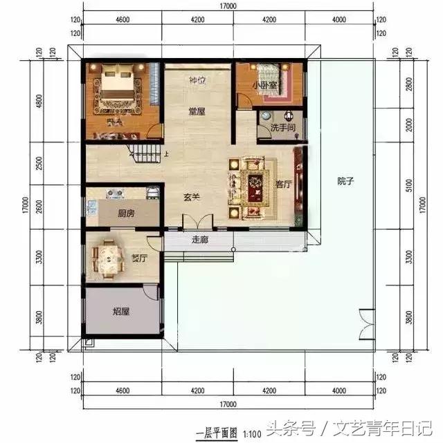 幾款徽派風格輕鋼別墅設計圖，值得參考！