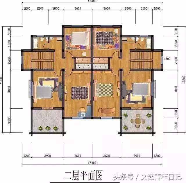 幾款徽派風格輕鋼別墅設計圖，值得參考！