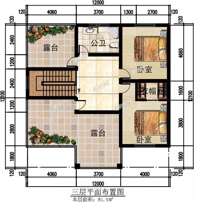 新型別墅設計圖，孝敬父母，讓他們安享晚年。