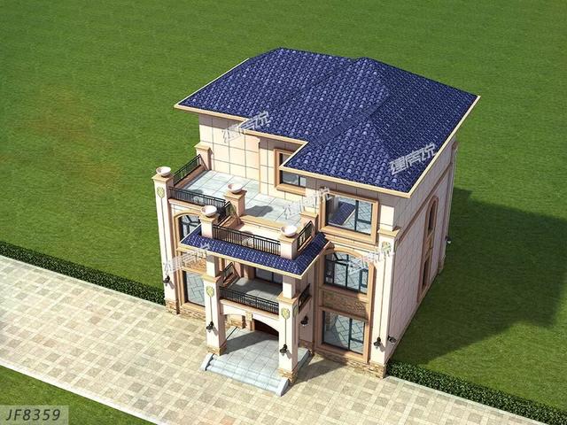 新型別墅設計圖，孝敬父母，讓他們安享晚年。