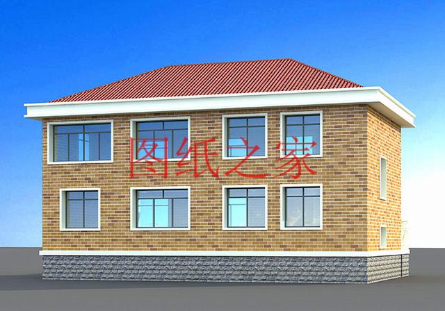 130平的二層別墅設(shè)計圖，外觀精美布局實用，造價只要30W。