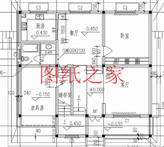130平的二層別墅設(shè)計圖，外觀精美布局實用，造價只要30W。
