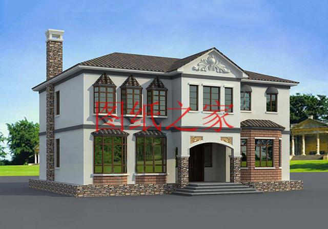 寬敞明亮的二層別墅設計圖，簡約大方、與眾不同！