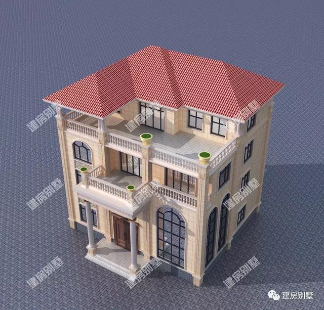 推薦一款四層自建房，獨(dú)特設(shè)計(jì)，外觀新穎，歡迎收藏！