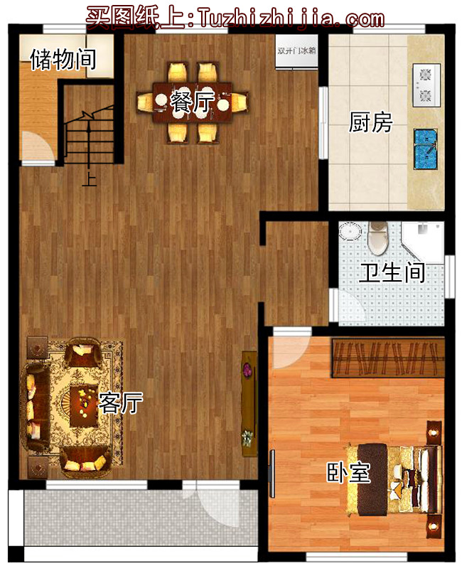 最接地氣的農(nóng)村15萬元二層小樓圖，經(jīng)濟又劃算