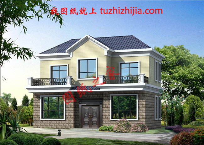 最接地氣的農(nóng)村15萬元二層小樓圖，經(jīng)濟又劃算