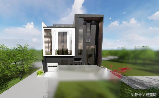 浙江現代別墅設計圖，帶大露臺和超多臥室，羨煞旁人。