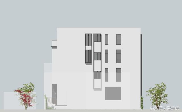 浙江現代別墅設計圖，帶大露臺和超多臥室，羨煞旁人。