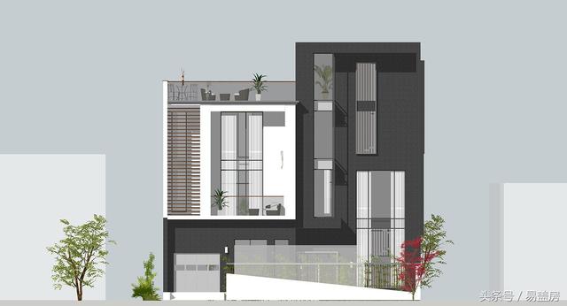 浙江現代別墅設計圖，帶大露臺和超多臥室，羨煞旁人。