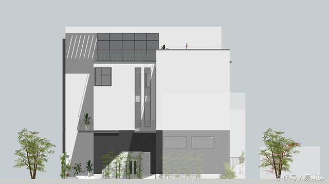 浙江現代別墅設計圖，帶大露臺和超多臥室，羨煞旁人。