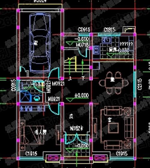 5款二三層別墅設計圖，占地小，造價20萬左右。