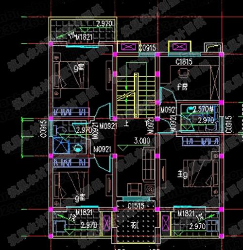 5款二三層別墅設計圖，占地小，造價20萬左右。
