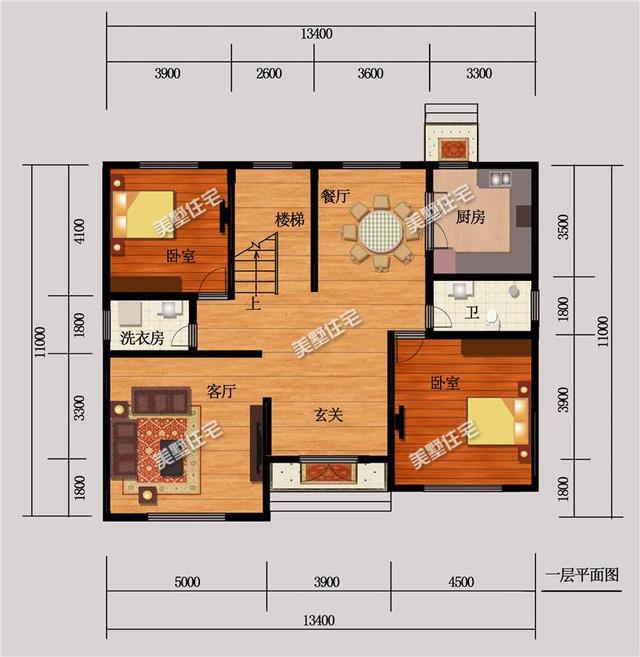兩層經(jīng)濟(jì)實(shí)用農(nóng)村自建房，5套兩層戶型推薦，您喜歡哪套？