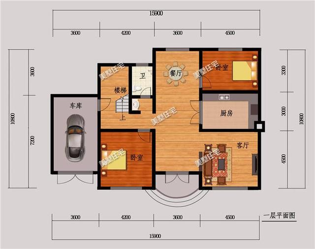 兩層經(jīng)濟(jì)實(shí)用農(nóng)村自建房，5套兩層戶型推薦，您喜歡哪套？