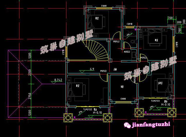 江西農村三層別墅設計圖，絕對是村里羨慕的對象。
