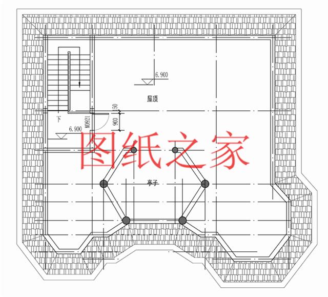 大戶型二層別墅設計圖，經濟實惠、簡單大氣，適合大家族居住。