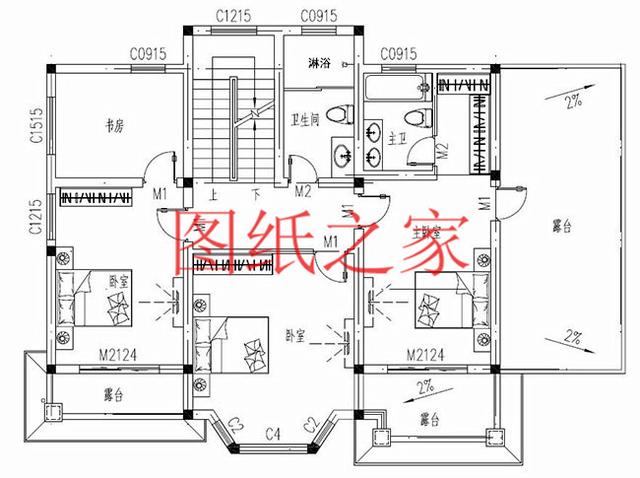 適合農村建房的三層別墅設計圖，占地140平造價35萬左右。