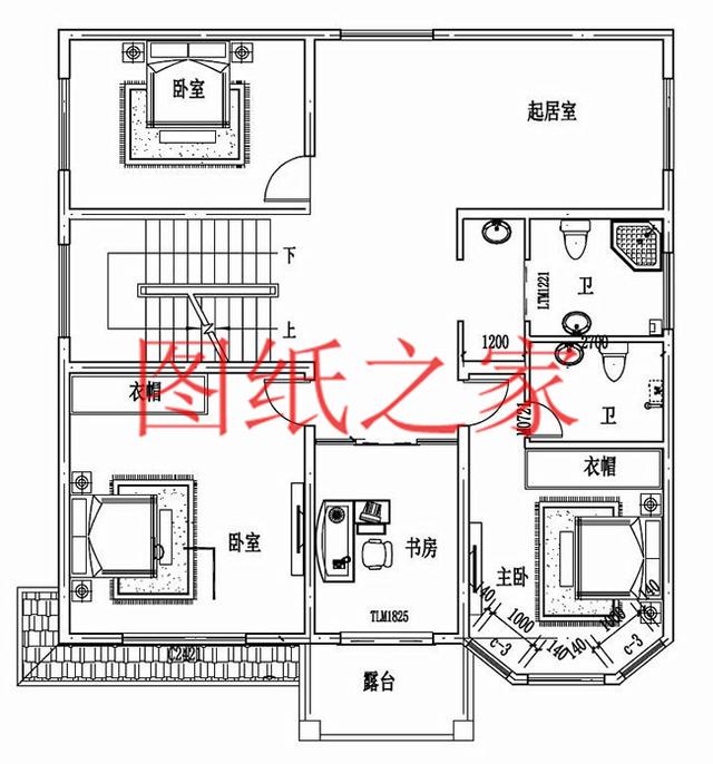 適合農村建房的三層別墅設計圖，占地140平造價35萬左右。