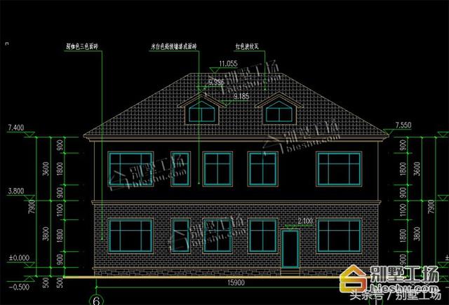 二層簡歐農村自建房，復式客廳大落地窗，您值得擁有。