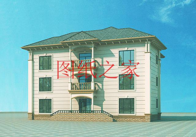 精致奢華的大戶型三層別墅設計圖，推薦給您獨一無二的建筑。