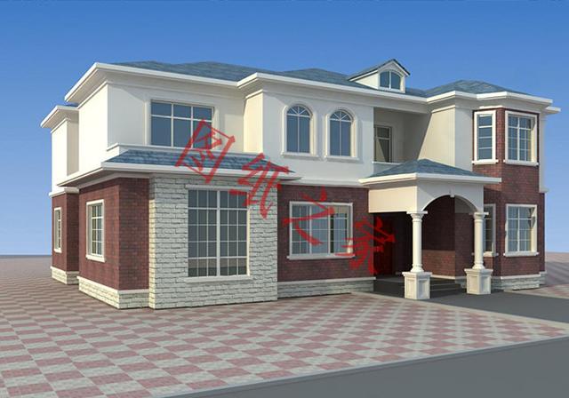 6套二層別墅設計圖，有錢了就回家修別墅，想要多大就修多大！