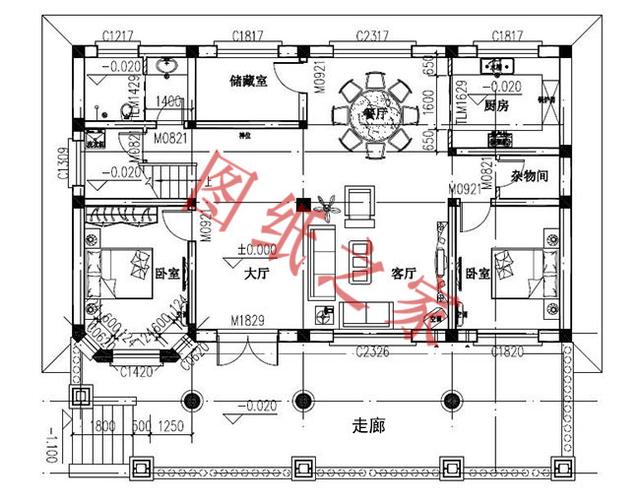 6套二層別墅設計圖，有錢了就回家修別墅，想要多大就修多大！