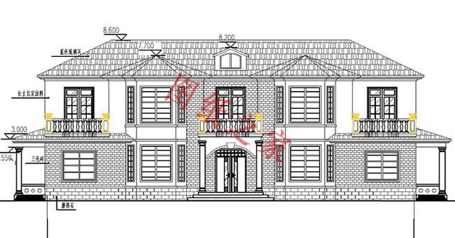 6套二層別墅設計圖，有錢了就回家修別墅，想要多大就修多大！