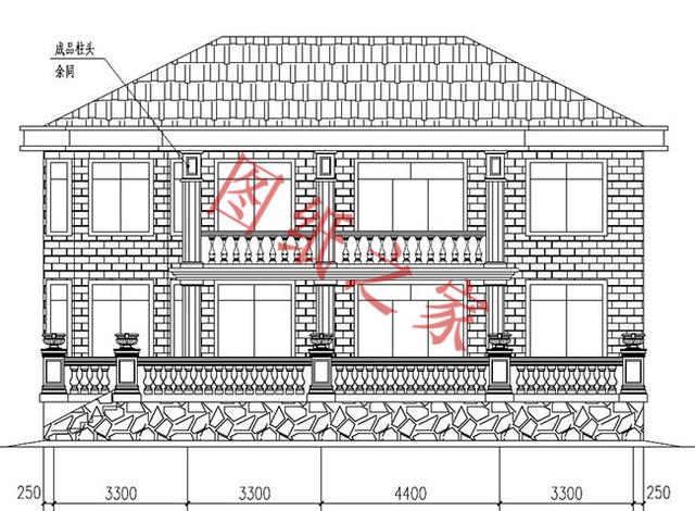 6套二層別墅設計圖，有錢了就回家修別墅，想要多大就修多大！
