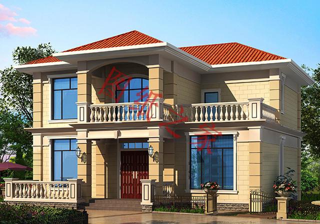 6套二層別墅設計圖，有錢了就回家修別墅，想要多大就修多大！