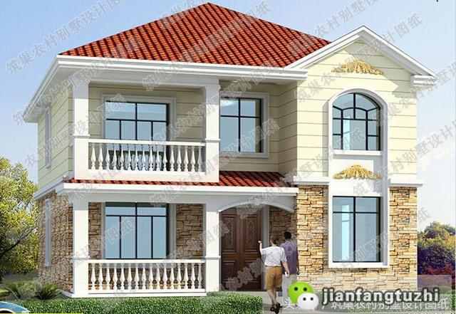 7套進深10米左右二三層農村自建房，高端大氣上檔次。