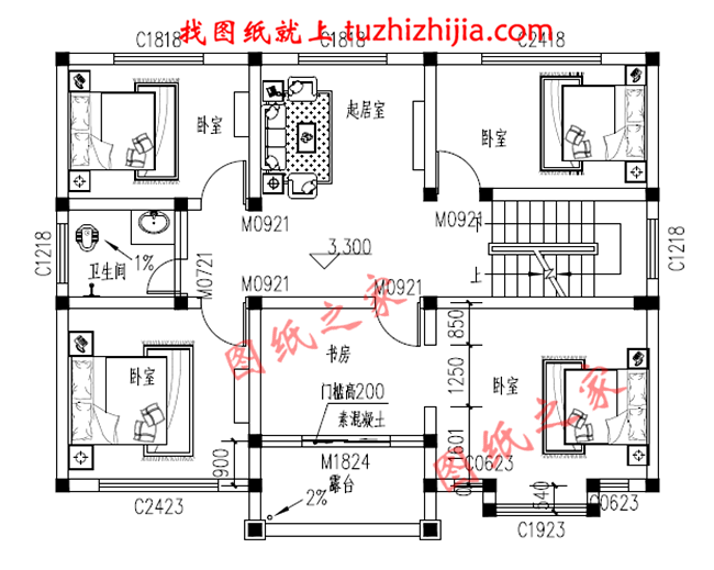 受歡迎的2026三層樓農(nóng)村別墅圖，8套不同面積的圖紙送給大家！