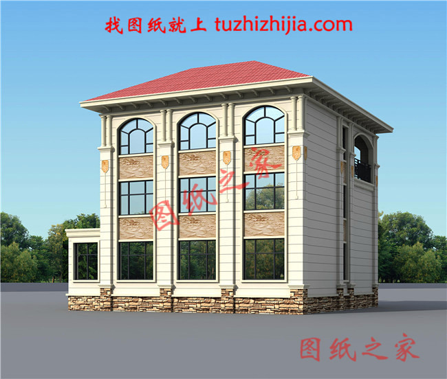 受歡迎的2026三層樓農(nóng)村別墅圖，8套不同面積的圖紙送給大家！