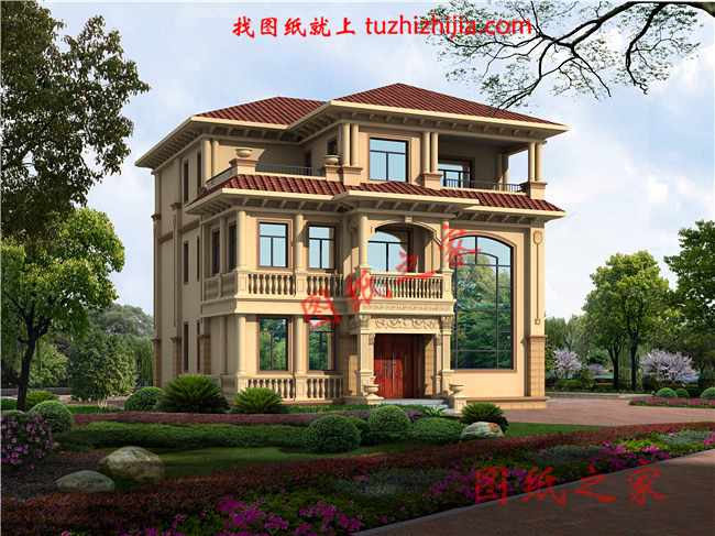 受歡迎的2026三層樓農(nóng)村別墅圖，8套不同面積的圖紙送給大家！