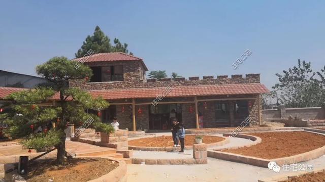 200萬的別墅設計圖，房美人夸，最贊的還是后花園。