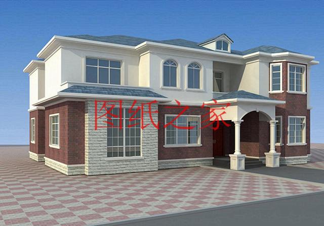 分享3套二層別墅設計圖，240平超大戶型，寬敞大氣。