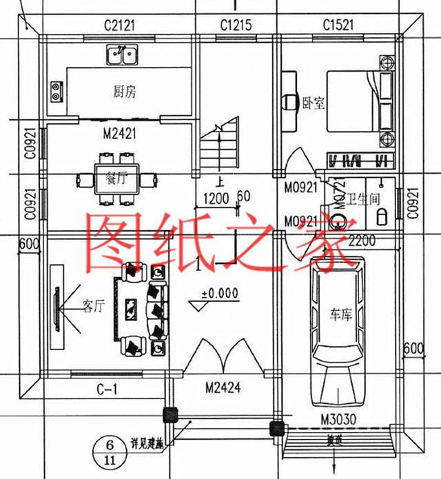 100平米的三層別墅設計圖，小戶型適應性強，不受宅基地影響！