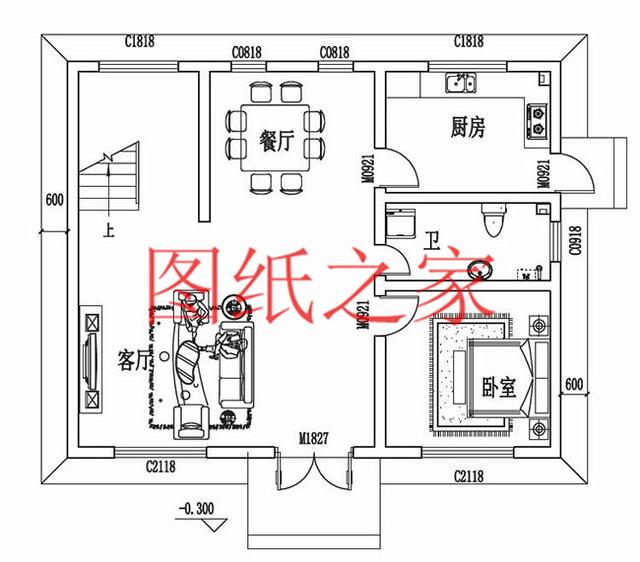 100平米的三層別墅設計圖，小戶型適應性強，不受宅基地影響！