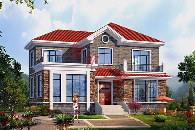 5套二層別墅設(shè)計(jì)圖，外觀新穎大氣，結(jié)構(gòu)合理，大家都喜歡。