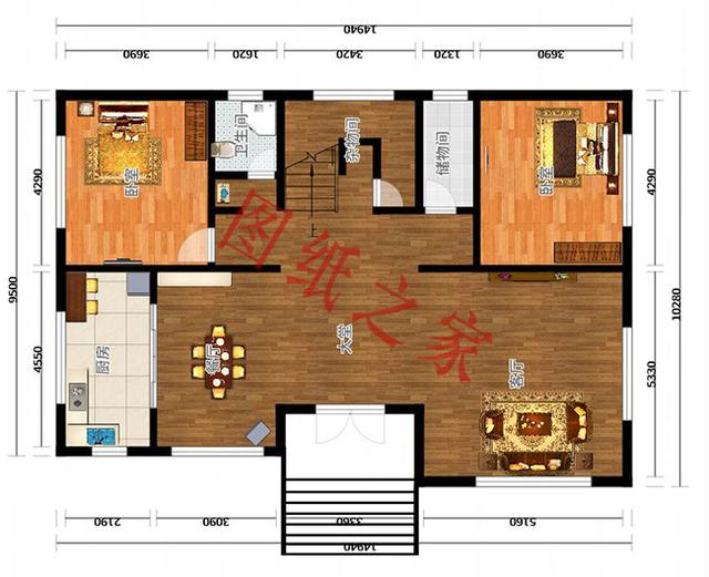 5套二層別墅設(shè)計(jì)圖，外觀新穎大氣，結(jié)構(gòu)合理，大家都喜歡。