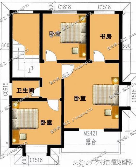 12款最新農(nóng)村自建房，一層8萬(wàn)二層15萬(wàn)，4、5款又將成經(jīng)典。
