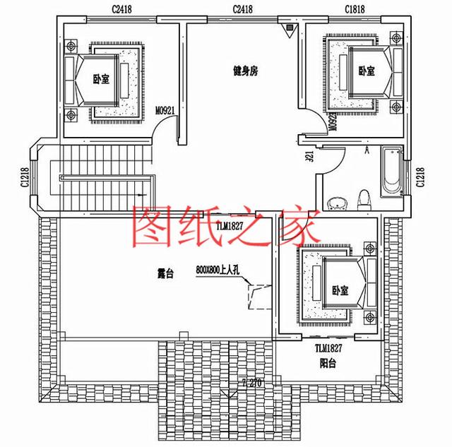 大戶型三層別墅設計圖，精美實用，絕對能讓你滿意！