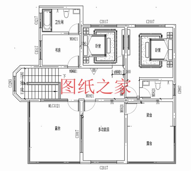 大戶型三層別墅設計圖，精美實用，絕對能讓你滿意！