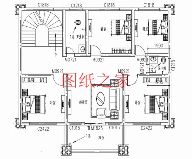 大戶型三層別墅設計圖，精美實用，絕對能讓你滿意！