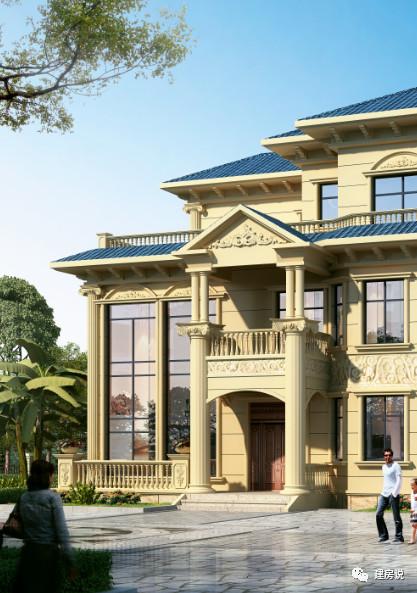 三層歐式別墅設計圖，給您獨一無二的視覺體驗。