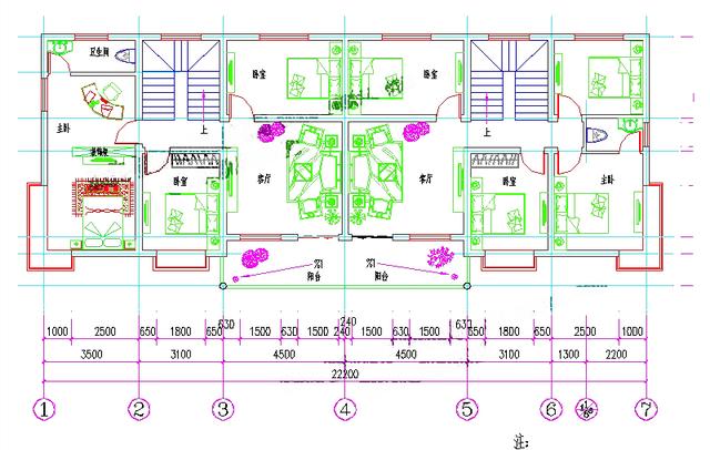 200平米三層雙拼自建房，適合兩兄弟建造，一家人其樂融融。