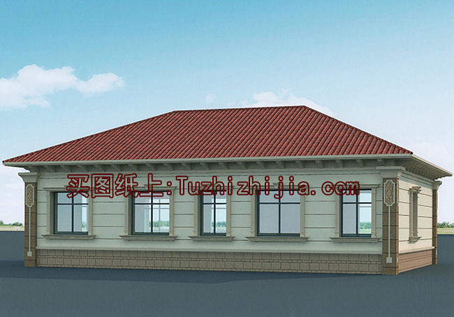 實用的農村6萬元一層小別墅圖，喜歡就建一套吧！