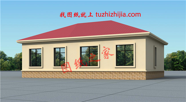 實用的農村6萬元一層小別墅圖，喜歡就建一套吧！